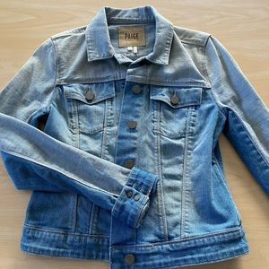 Not so basic denim jacket from Paige. Worn once; in perfect condition. ✨